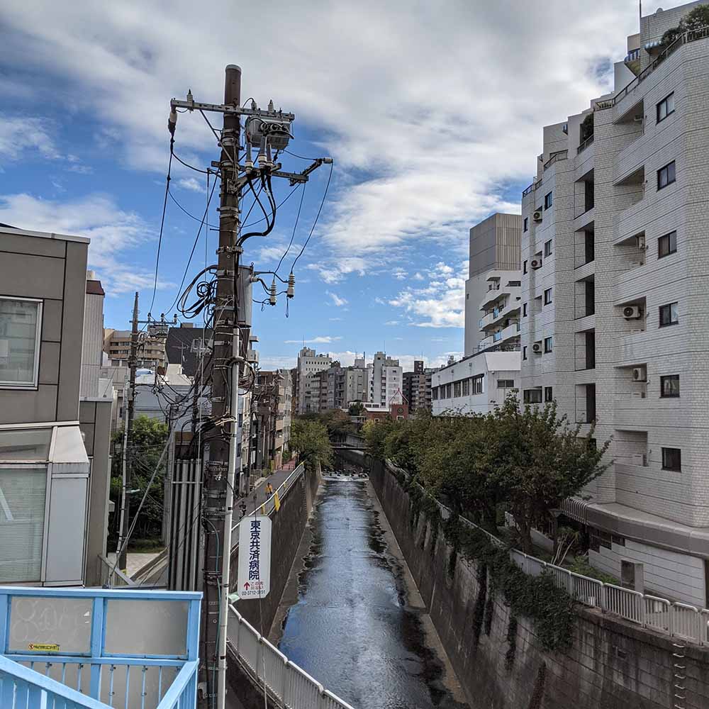 Walking from Setagaya to Suginami, Tokyo