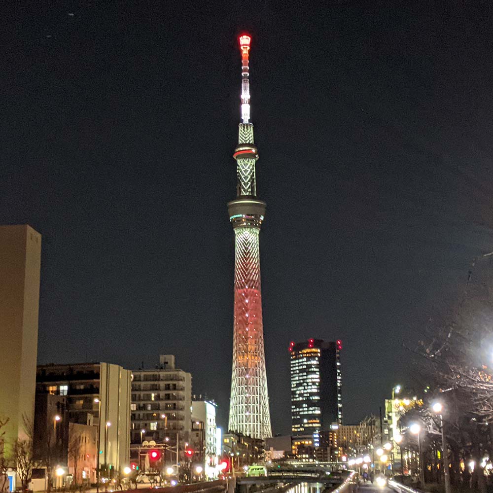 Visiting the Tokyo Skytree