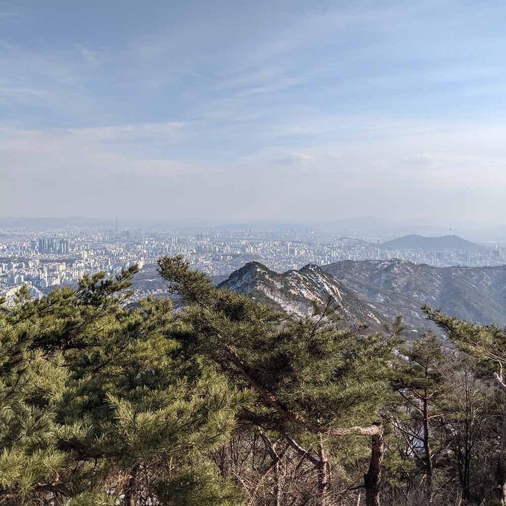 The Gugi area of Bukhansan Park is insanely beautiful