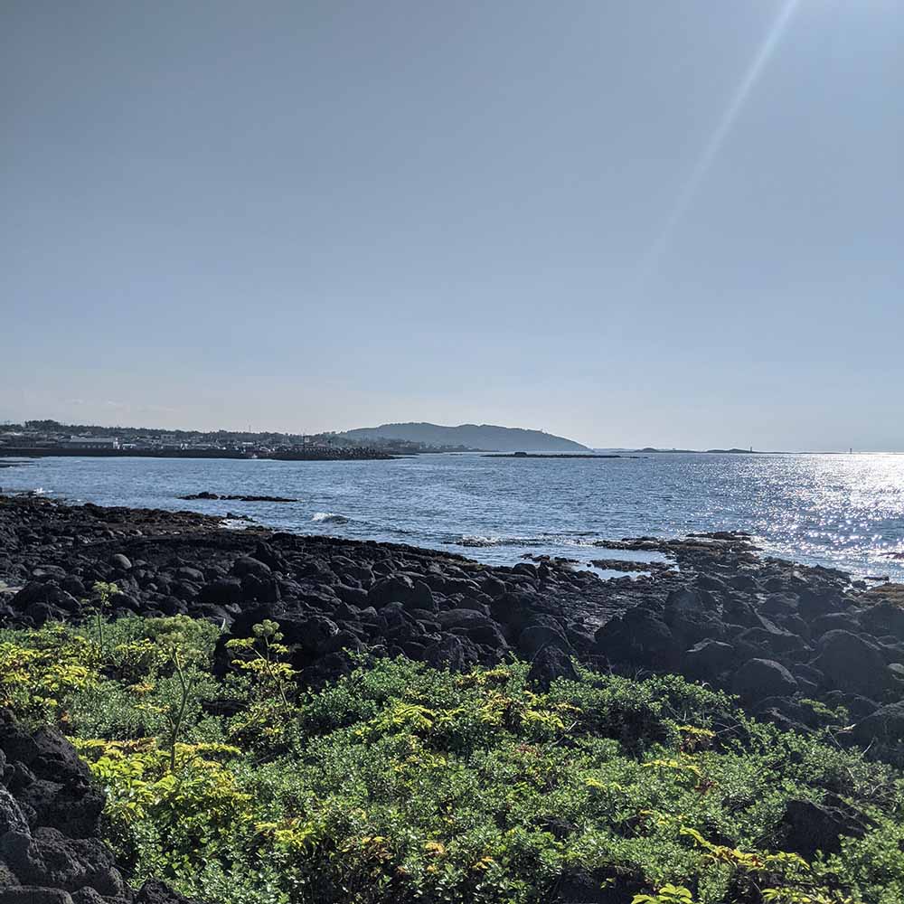 The war caves of Seoubong, Jeju, Korea