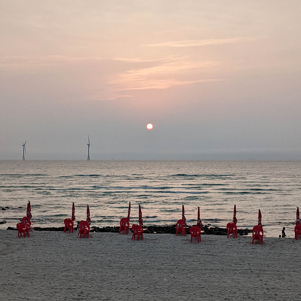 A strange disaster between Gwakji and Hyeopjae Beach